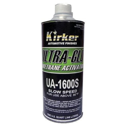 Kirker Automotive Refinishes Slow Speed Urethane Activator, Quart UA-1600S