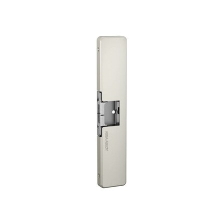 Hes Fail Safe/Fail Secure, Complete 12/24VDC Electric Strike, Satin Aluminum Clear Anodized 9800-628E