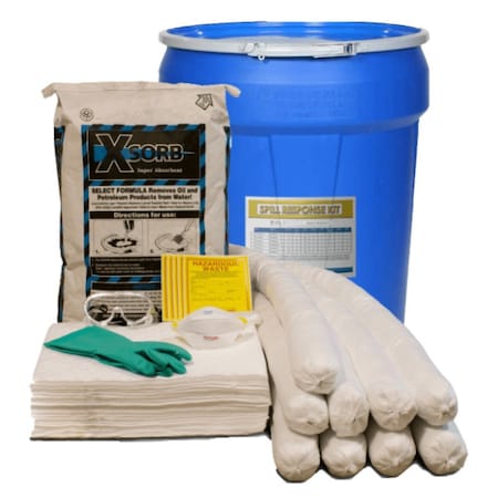 Xsorb Spill Kit, Oil-Only Select, 30 gal. XKD30S