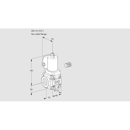 Honeywell Kromschroder VAS115/-R/NKGL KS88026646