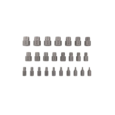 Horizon Tool 25 Piece Multi-Spline Screw Extractor Set 44200