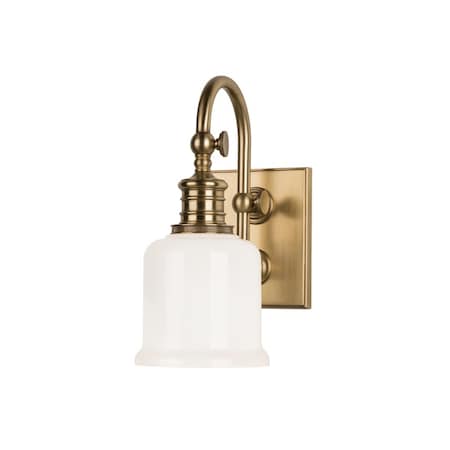 Hudson Valley Lighting Keswick 1 Light Bath And Vanity 5 In. Aged Brass 1971-AGB