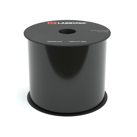 Labeltac LabelTac 4 and Pro Model High Performance 10-Year Vinyl Supply 4in x 150ft, Black LT403HP