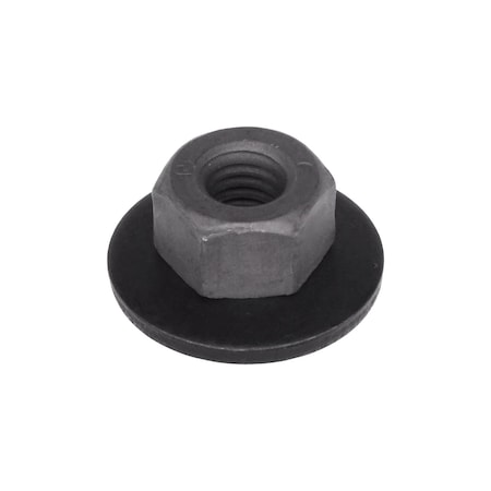 Auveco Free Spinning Washer Nut M6-1.0 19mm Washer O.D, 50PK 23685