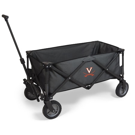 Picnic Time Family Of Brands NCAA Virginia Cavaliers Adventure Wagon Folding Wagon - Wagon Cart 739-00-679-594-0