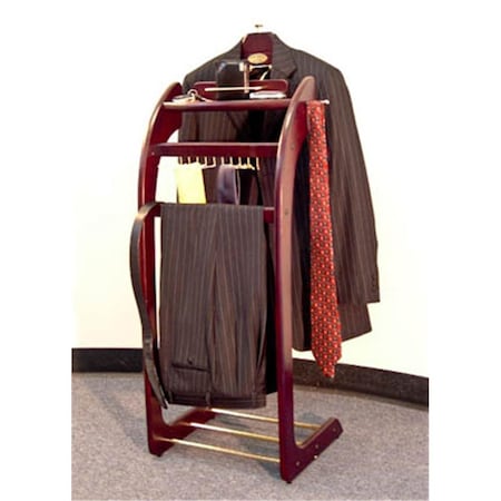Proman Windsor Signature Wardrobe Valet Dark Mahogany VL16158