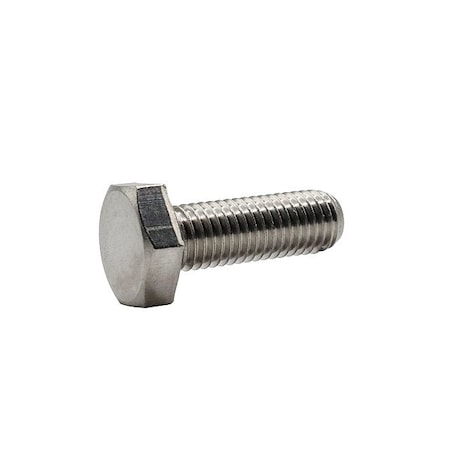 Usa Industrials 18-8, 1-1/2"-6 Hex Head Cap Screw, Plain Stainless Steel, 3-1/2 in L BULK-BOLT-4527