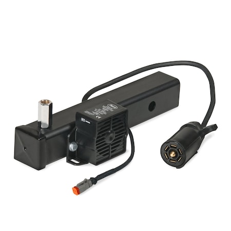 Safetywhips Warning Whip Mount, Black, Steel, 12.25 Length HMSDA