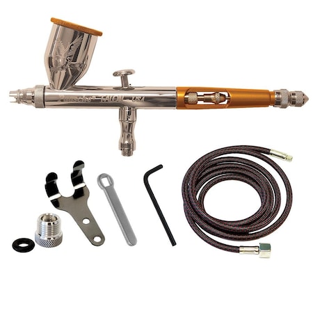Paasche Talon Gravity Feed Airbrush Set .38mm & 1/8BSP Adapter TG-1AS