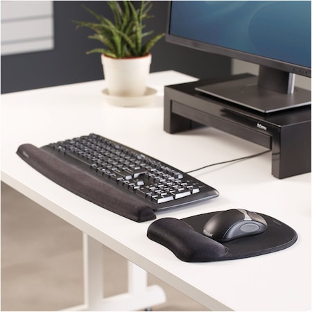 Fellowes Mouse Pad, Black 9117801