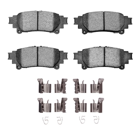 Dfc Heavy Duty Disc Brake Pad Set,  1214-1391-01