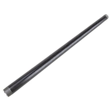 Prosource Pipe Nipple, 112 in, Male, Steel, SCH 40 Schedule, 48 in L BN 11/2X48-S