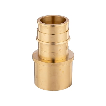 Thrifco Plumbing 3/4" x 3/4" Brass Male Sweat Adapter F1960 x Sweat Lead Free - (PEX A) 7920041