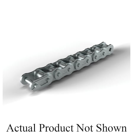 Hkk Chain Riveted Single Pitch Roller chain, 10 ft OAL, 3/4 P, 0.469 Dia x 1/2 in W Roller, 304 SS SR060R1A