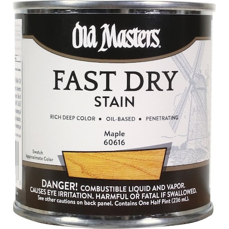 Old Masters .5Pt Maple Fast Dry Stain 60616