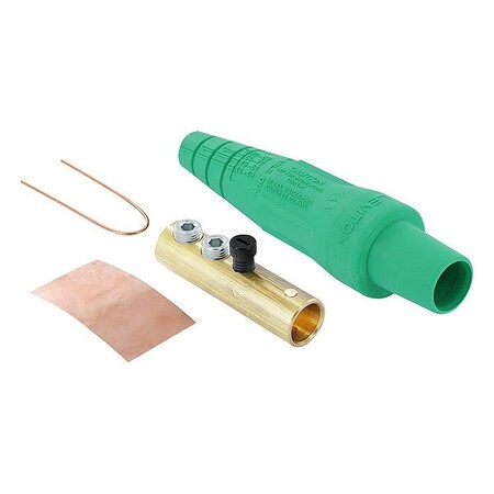 Leviton Single Pole Inline, 300 A, Female, Green 16D31-UG