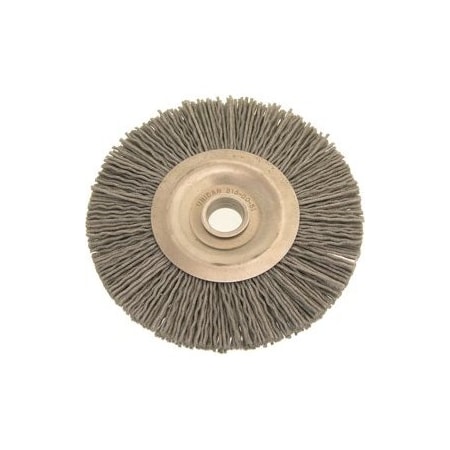 Ilco Unican 6in Nylon Brush, 1/2in Arbor 815-00-51