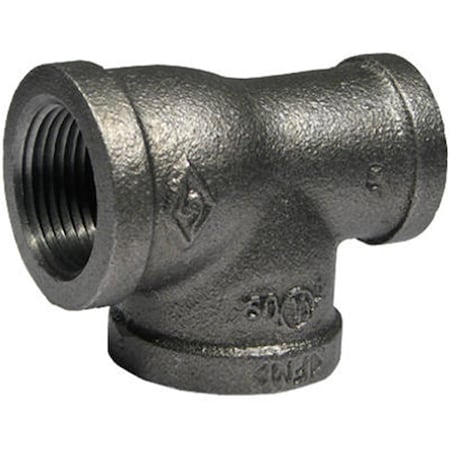 Pannext Fittings B-RT3100710 Black Reducing Tee - 1 x 0.75 x 1 in. 452295