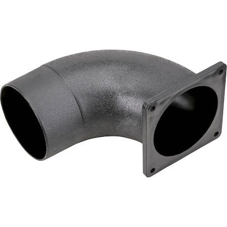Woodstock 4" OD Hose, 4-5/8" x 4-5/8" Flange D4223