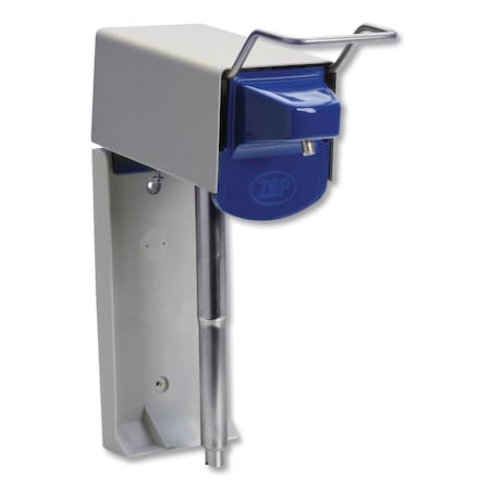 Zep Heavy Duty Hand Care Wall Mount System, 1 gal, 5 x 4 x 14, Silver/Blue 600101