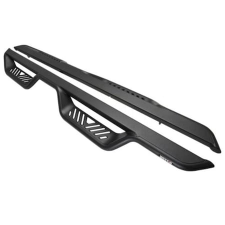 Perfectpitch Outlaw Drop Nerf Step Bars for 2021 Bronco 4 Door, Textured Black PE3640112