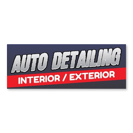 Signmission Auto Detailing, 24 Inch, Decal D-24-30341