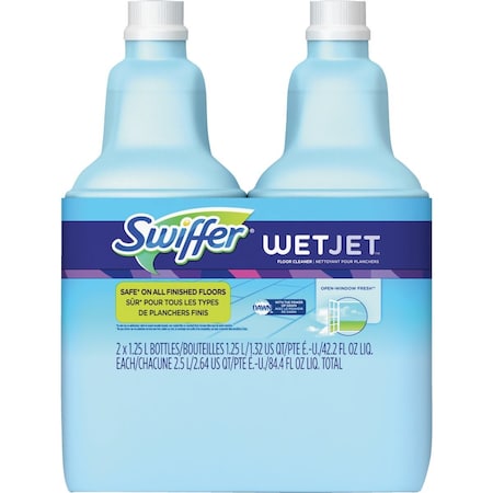 Swiffer WetJet 1.25 Liter Multi-Purpose Fresh Floor Cleaner, 2PK 26535