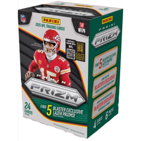 2025 Prizm Panini Football Blaster Box Trading Cards 2-18740-20