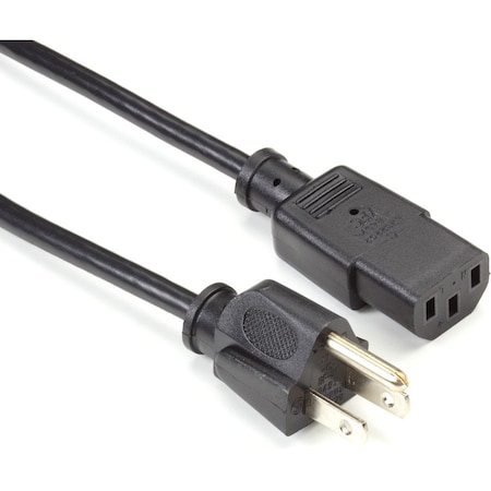 Black Box POWER CORD - NEMA 5-15P TO IEC-60320-C13, 10-FT. (3.0-M) EPXR12