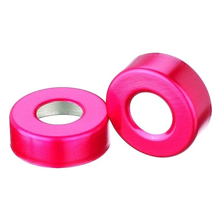 Wheaton Lab Bottle Caps, Red, 20 mm Dia, PK1000 224178-06