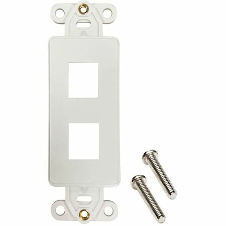 Tripp Lite SAFE-IT WALL-MOUNT INSERT 2-PORT IVORY N042DAB-002V-IV