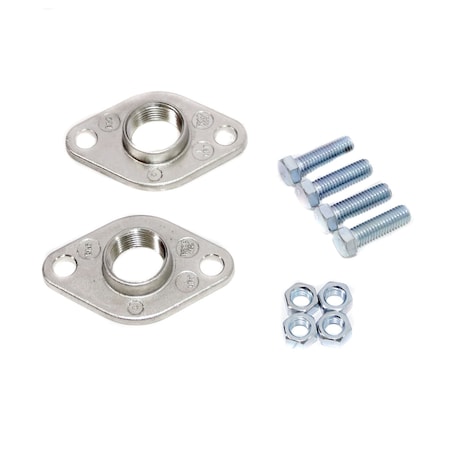 Bell & Gossett 1 in. S.S. FLANGE SET 101512LF
