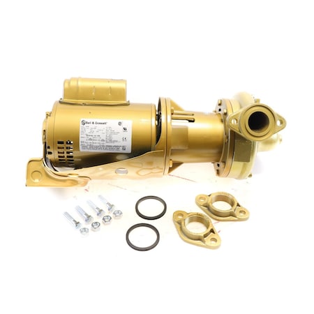 Bell & Gossett 115V/230V-1ph 3/4 HP 5.25 Imp 1EF025LF