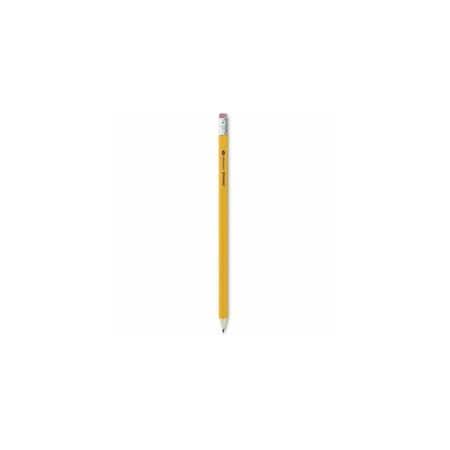 Universal No. 2 Pre-Sharpened Woodcase Pencil, HB No. 2, Yellow Barrel, 24PK UNV55401