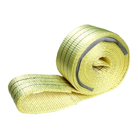Aardwolf Endless Webbing Sling, 3.5in, Yellow, 6614 lb Cap. CLS3T