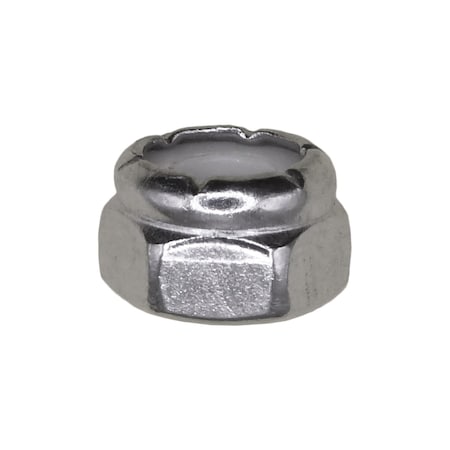 Auveco 10-32 Nylon Insert Lock Nut 18-8, 50PK 13242