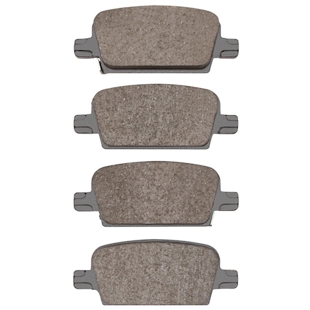 Dynamic Friction Co DFC 5000 Advanced Brake Pads - Ceramic 1551-1921-00