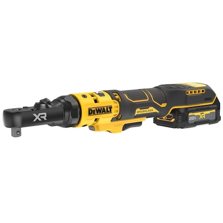 Dewalt Ratchet, 16 in L, Cordless, 450 RPM DCF520GE1
