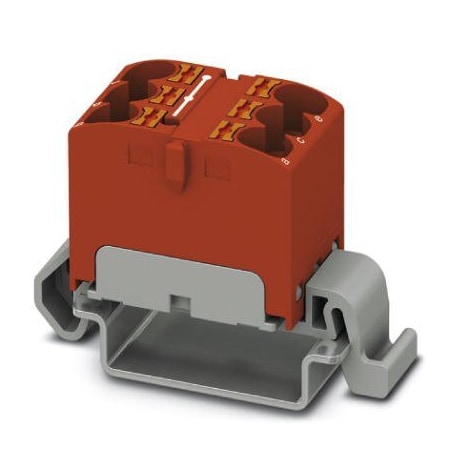 Phoenix Contact PTFIX 6X4-NS35A RD Distribution block 3273662