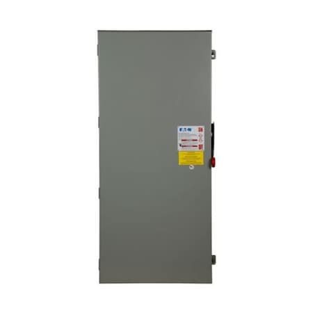 Eaton Safety Switch, Nonfusible, NEMA 3R, Steel DH367URK