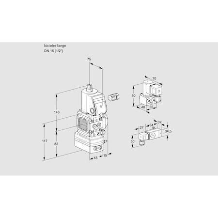 Honeywell Kromschroder VAD1-/15R/NW-25B KS88001577