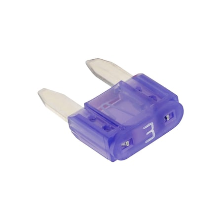 Auveco Mini Fuse - 3 Amps, 5PK 16352
