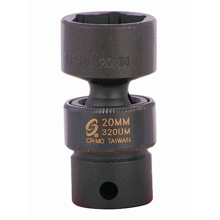 Sunex 3/8 in Dr 20Mm Universal Impact Socket 320UM