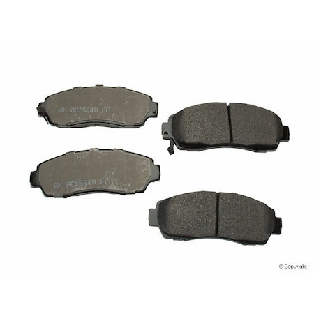 Akebono Proact Disk Pad, Act1089A ACT1089A