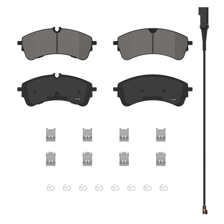 Wagner Brake QuickStop Rear Disc Brake Pad Set Semi-Metallic,  ZX2388