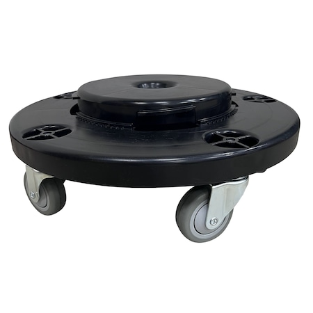 Crusader Quiet Dolly, 1,000 lb. load capacity, contains 5 swivel 3in x 1in thermoplastic rubber casters CTC-DLY