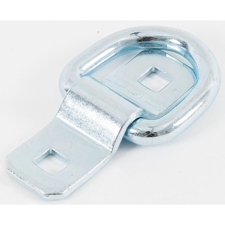 Keeper -12C D-Ring with Bracket, Silver 89314