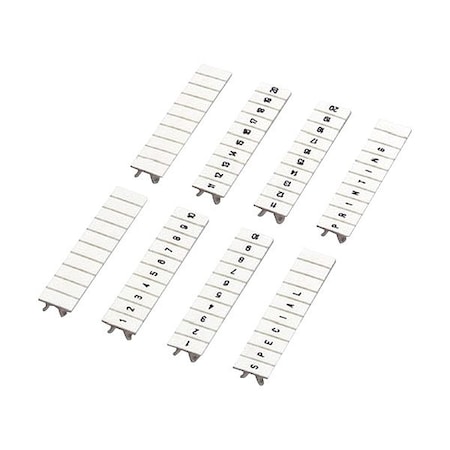 Schneider Electric Clip In Marking Strip, Polyamide 6/6 NSYTRAB550
