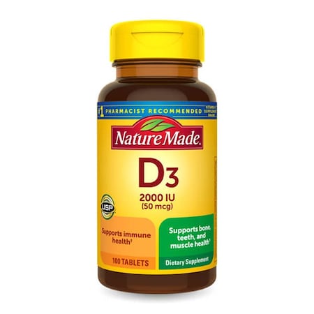 Pharmavite Vitamin D3, 2000IU, 50mcg, 100PK 31604026738