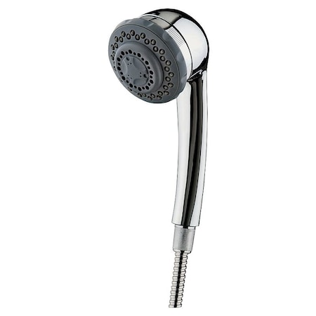 Culligan Handheld Filtered Shower Head, 1/2 in Connection, 1.8 gpm, 5-Spray Function, Metal HSH-C135